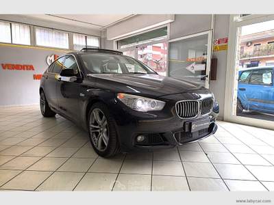 BMW Serie 5 Gran Turismo 530d 530d Gran Turismo Futura MSPORT SOLO 130.000KM Nero usata Fonte Nuova