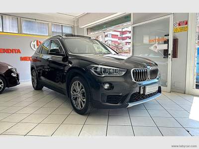 BMW X1 X1 XDrive20d Advantage ITA*EURO6B Nero usata Fonte Nuova