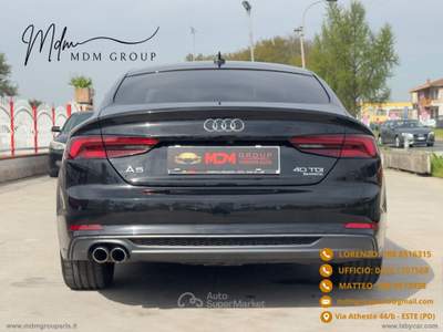 Audi A5 A5 SPB 40 TDI qu. S tr. S line edition Nero usata Este