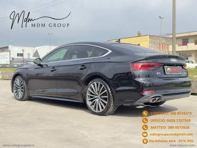 Audi A5 A5 SPB 40 TDI qu. S tr. S line edition Nero usata Este