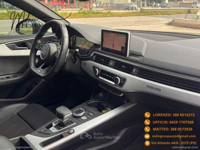 Audi A5 A5 SPB 40 TDI qu. S tr. S line edition Nero usata Este