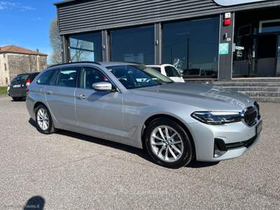 BMW Serie 5 520d 520d Touring Business Argento usata Cerea