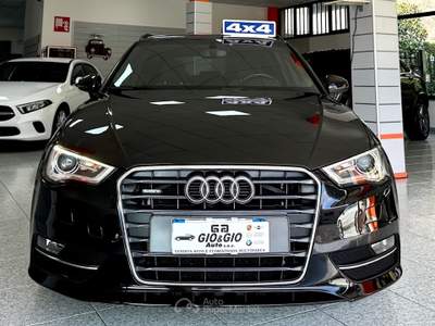 Audi A3 Audi A3 A3 Sportback 2.0 tdi Ambition quattro 150cv E6 Nero usata Cividate Camuno