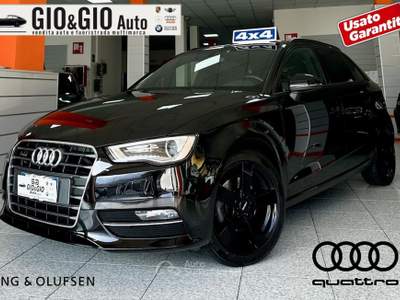 Audi A3 Audi A3 A3 Sportback 2.0 tdi Ambition quattro 150cv E6 Nero usata Cividate Camuno