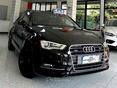 Audi A3 Audi A3 A3 Sportback 2.0 tdi Ambition quattro 150cv E6 Nero usata Cividate Camuno