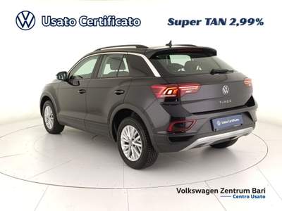 Volkswagen T-Roc 2.0 tdi life 150cv dsg Nero usata Bari