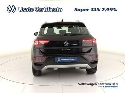Volkswagen T-Roc 2.0 tdi life 150cv dsg Nero usata Bari