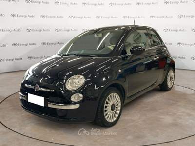 Fiat 500 1.2 Lounge Nero usata Caresanablot