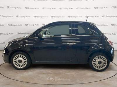 Fiat 500 1.2 Lounge Nero usata Caresanablot