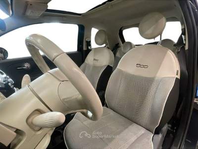 Fiat 500 1.2 Lounge Nero usata Caresanablot