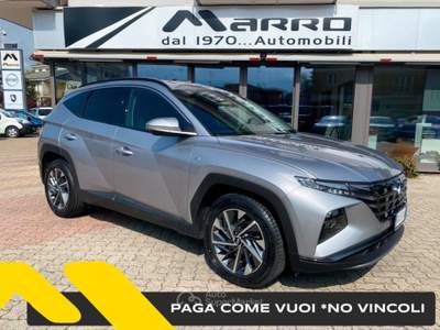 Hyundai Tucson 1.6 T-GDI XLine Hybrid *Navi*Sensori*Retrocamera Grigio usata Boves