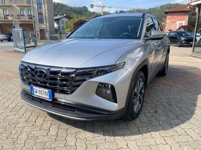 Hyundai Tucson 1.6 T-GDI XLine Hybrid *Navi*Sensori*Retrocamera Grigio usata Boves