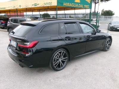 BMW Serie 3 320d 320 320 D 190CV MHEV 48V TOURING M-SPORT KM CERTIFICAT Nero usata Giugliano in Campania