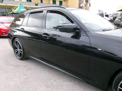 BMW Serie 3 320d 320 320 D 190CV MHEV 48V TOURING M-SPORT KM CERTIFICAT Nero usata Giugliano in Campania