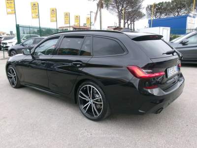 BMW Serie 3 320d 320 320 D 190CV MHEV 48V TOURING M-SPORT KM CERTIFICAT Nero usata Giugliano in Campania