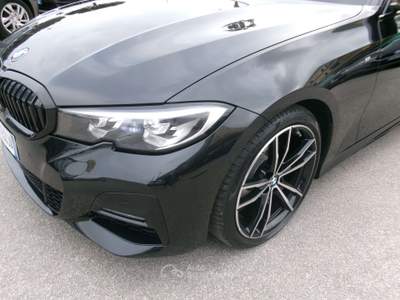 BMW Serie 3 320d 320 320 D 190CV MHEV 48V TOURING M-SPORT KM CERTIFICAT Nero usata Giugliano in Campania