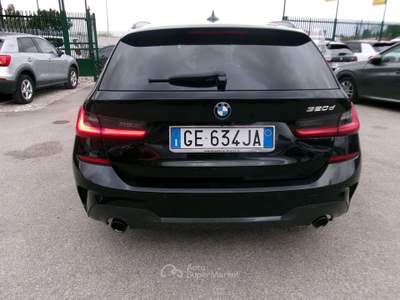 BMW Serie 3 320d 320 320 D 190CV MHEV 48V TOURING M-SPORT KM CERTIFICAT Nero usata Giugliano in Campania