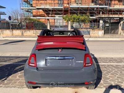 Fiat 500 C 1.0 Hybrid Cult Grigio usata Cellole