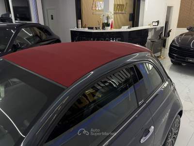 Fiat 500 500C 50.000km aut. IPER FULL-INTROVABILE Grigio usata Qualiano