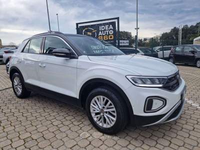 Volkswagen T-Roc 1.0 tsi Life 110cv PROMO FINANZIAMENTO Bianco usata Roma