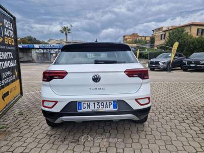 Volkswagen T-Roc 1.0 tsi Life 110cv PROMO FINANZIAMENTO Bianco usata Roma
