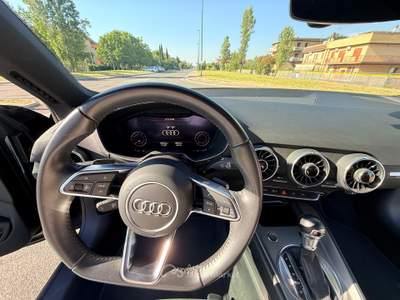 Audi TT 197cv S-tronic Sport Navi '18 Nero usata Roma