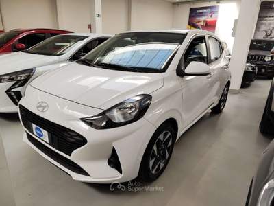 Hyundai i10 i10 1.0 mpi Connectline 63cv Bianco usata Torino