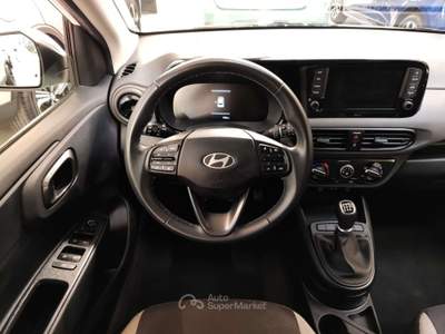 Hyundai i10 i10 1.0 mpi Connectline 63cv Bianco usata Torino