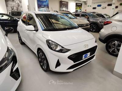 Hyundai i10 i10 1.0 mpi Connectline 63cv Bianco usata Torino