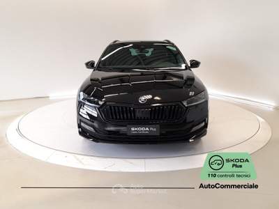 Skoda Octavia 2.0 TDI EVO 110KW SPORTLINE DSG 4WD Nero usata Bologna