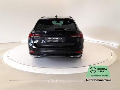 Skoda Octavia 2.0 TDI EVO 110KW SPORTLINE DSG 4WD Nero usata Bologna