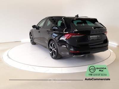 Skoda Octavia 2.0 TDI EVO 110KW SPORTLINE DSG 4WD Nero usata Bologna