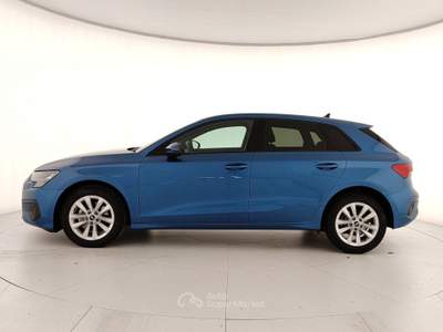 Audi A3 IV 2020 Sportback Sportback 35 2.0 tdi Business s-tronic Blu/Azzurro usata Caserta