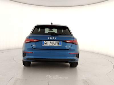 Audi A3 IV 2020 Sportback Sportback 35 2.0 tdi Business s-tronic Blu/Azzurro usata Caserta