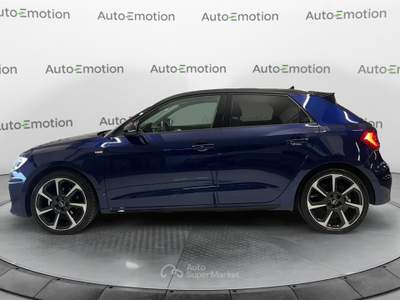 Audi A1 30 TFSI S tronic Identity Black Blu/Azzurro usata Busto Arsizio