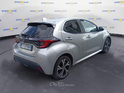 Toyota Yaris IV 2020 1.5h Trend Grigio usata Roma