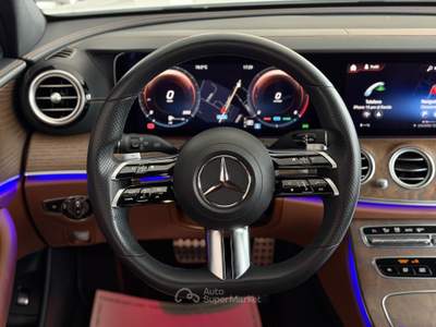 Mercedes-Benz Classe E M.B E 300 d 4Matic 265cv Premium Plus PELLE TABACCO Bianco usata CARESANABLOT