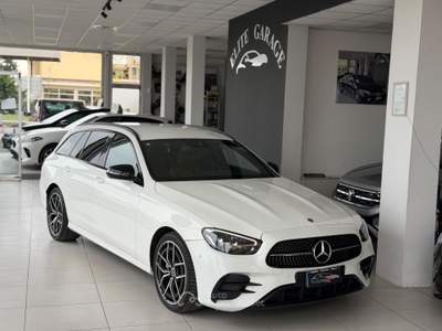 Mercedes-Benz Classe E M.B E 300 d 4Matic 265cv Premium Plus PELLE TABACCO Bianco usata CARESANABLOT