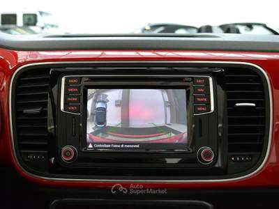 Volkswagen Maggiolino Cabrio 1.2 TSI Dsg BMT Pelle-Pdc-Navi-Retrocamera Rosso usata Monza
