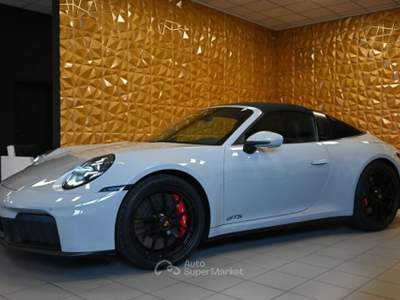 Porsche 911 NUOVA TARGA 4 GTS 541CV SOLLEV.21CHRONO CAM FULL!! Grigio usata Brescia