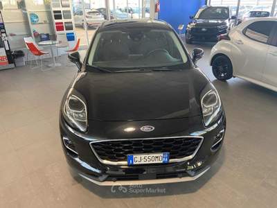 Ford Puma 1.0 EcoBoost Hybrid 125 CV S&S Titanium Nero usata Imola