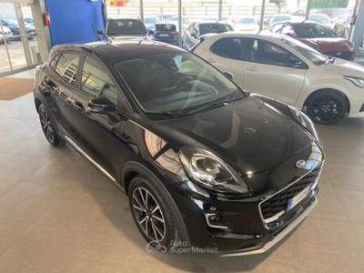 Ford Puma 1.0 EcoBoost Hybrid 125 CV S&S Titanium Nero usata Imola