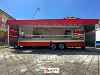 Fiat Ducato Negozio attrezzato per uso commerciale - Solo 33.000 Km! Rosso usata Teano
