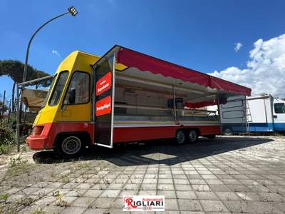 Fiat Ducato Negozio attrezzato per uso commerciale - Solo 33.000 Km! Rosso usata Teano