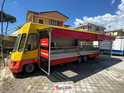 Fiat Ducato Negozio attrezzato per uso commerciale - Solo 33.000 Km! Rosso usata Teano