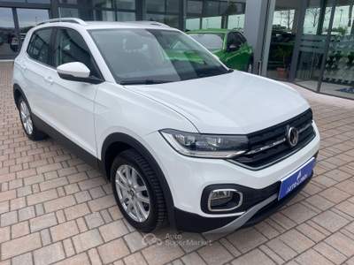 Volkswagen T-Cross 1.0 tsi Advanced 115cv dsg Bianco usata Sarego