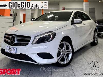 Mercedes-Benz Classe A Mercedes-Benz A 180 Classe A - W176 cdi Sport "OK NEO PATENTATI" Bianco usata Cividate Camuno