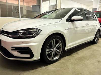 Volkswagen Golf 7.5 2.0 TDI - DSG Rline 4motion - Unico proprietario Bianco usata Trento