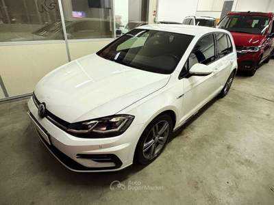 Volkswagen Golf 7.5 2.0 TDI - DSG Rline 4motion - Unico proprietario Bianco usata Trento