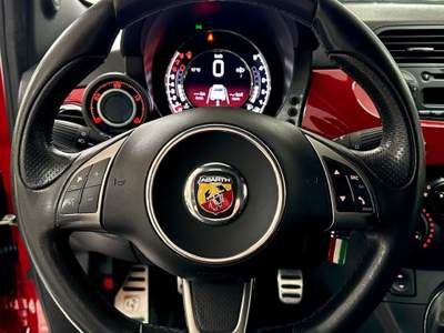 Abarth 500 Abarth 500 595 1.4 16v t. t-jet Custom 135cv E6 Rosso usata Cividate Camuno